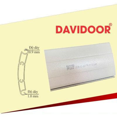 Cửa cuốn công nghệ Đức DaviDoor TM70  bản cong nan không khe thoáng