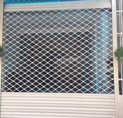 Cửa cuốn mắc võng mẫu 7